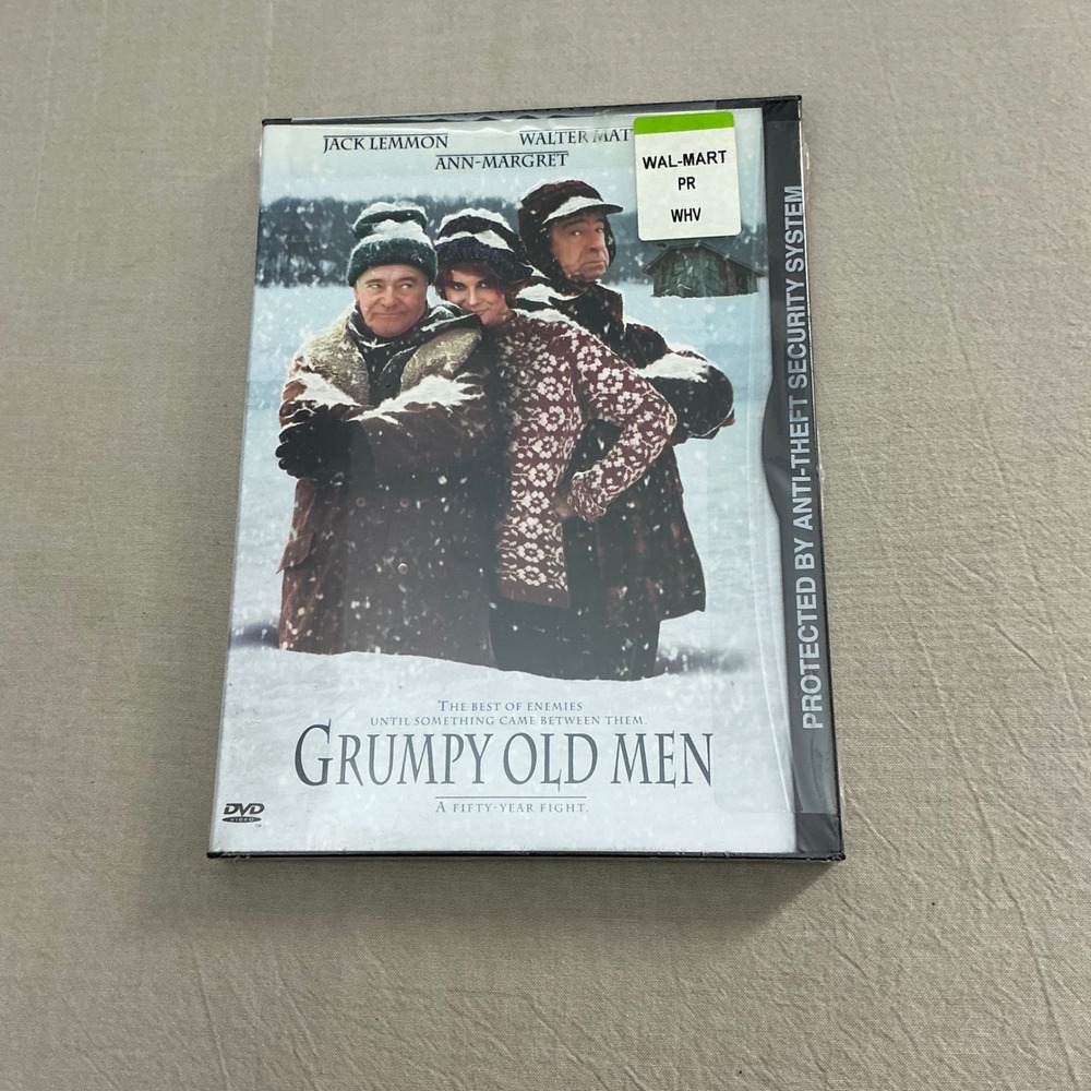 Grumpy Old Men DVD Jack Lemmon Walter Matthau Ann-Margret Comedy New Sealed